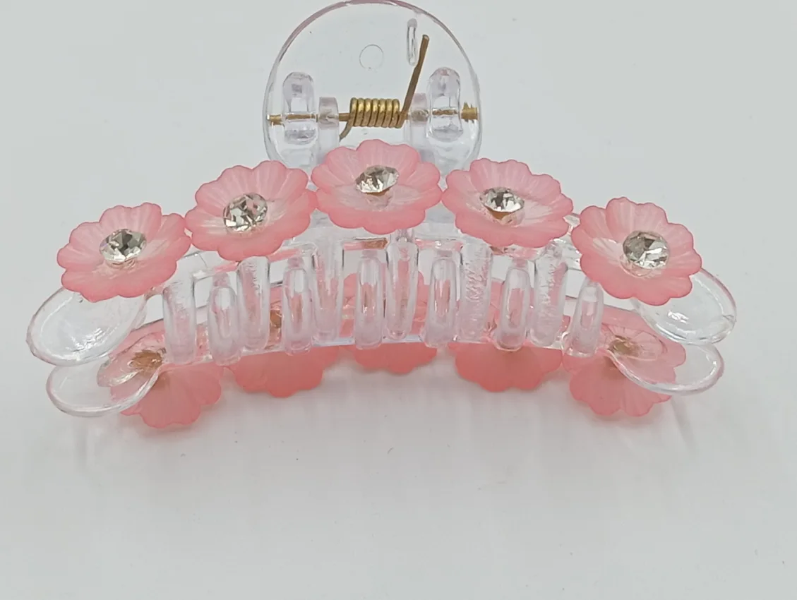 Floral Hair Claw Clip