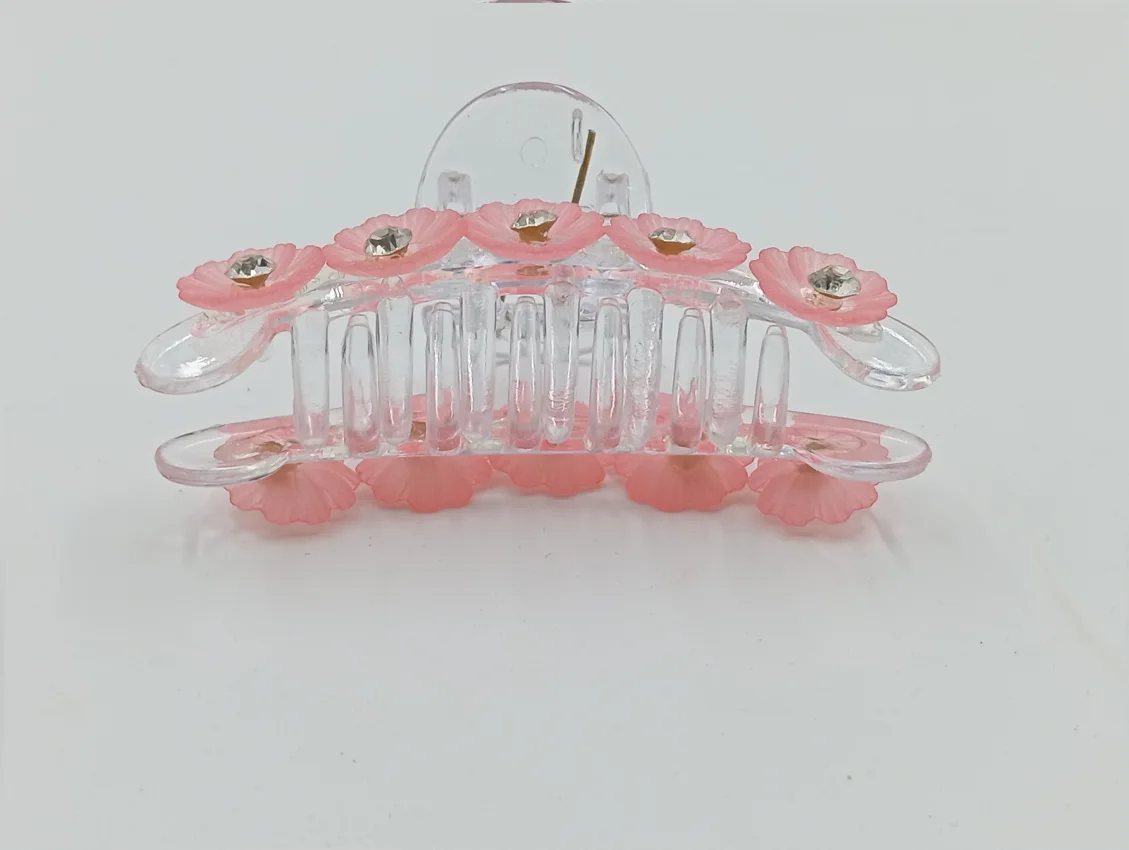 Floral Hair Claw Clip