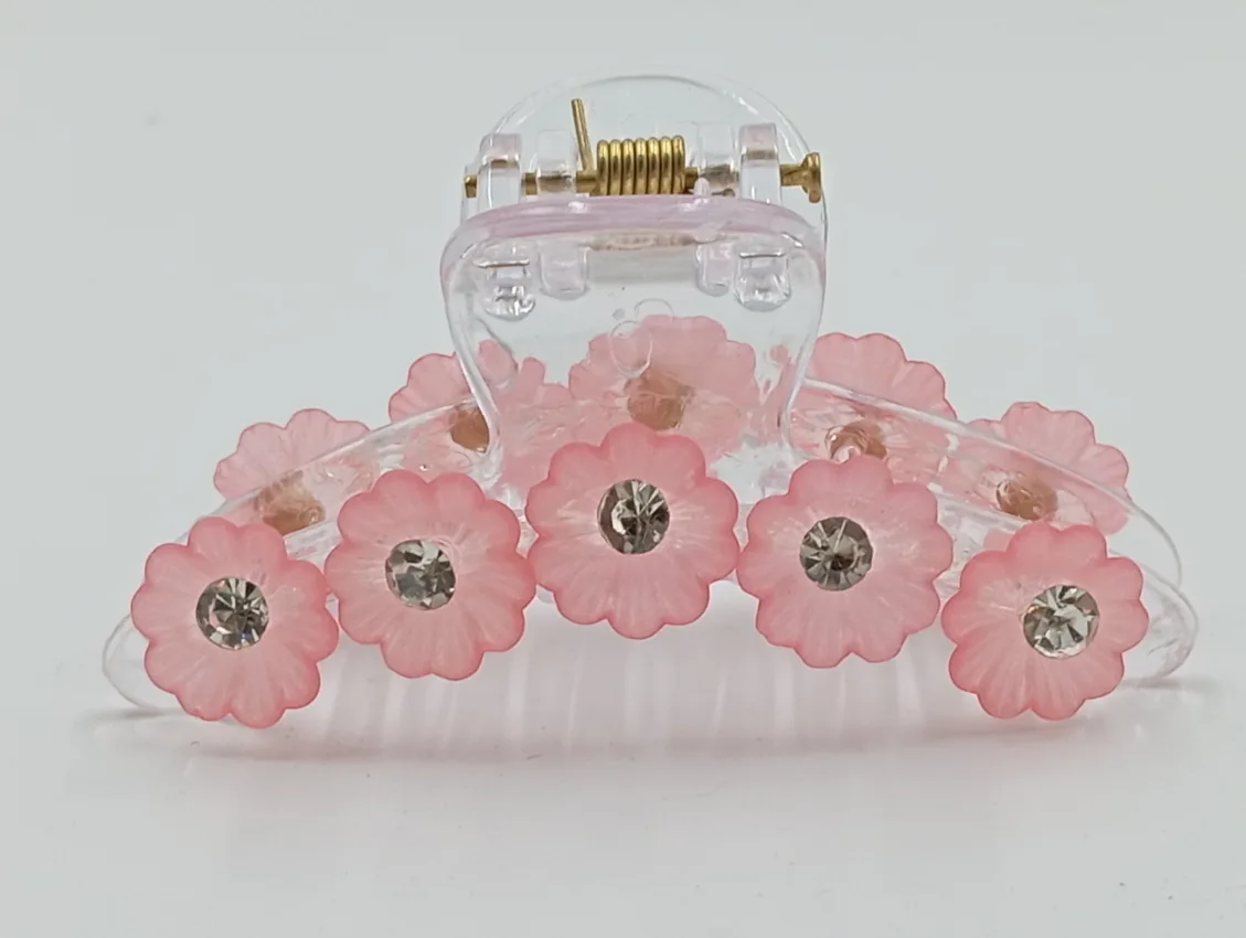 Floral Hair Claw Clip