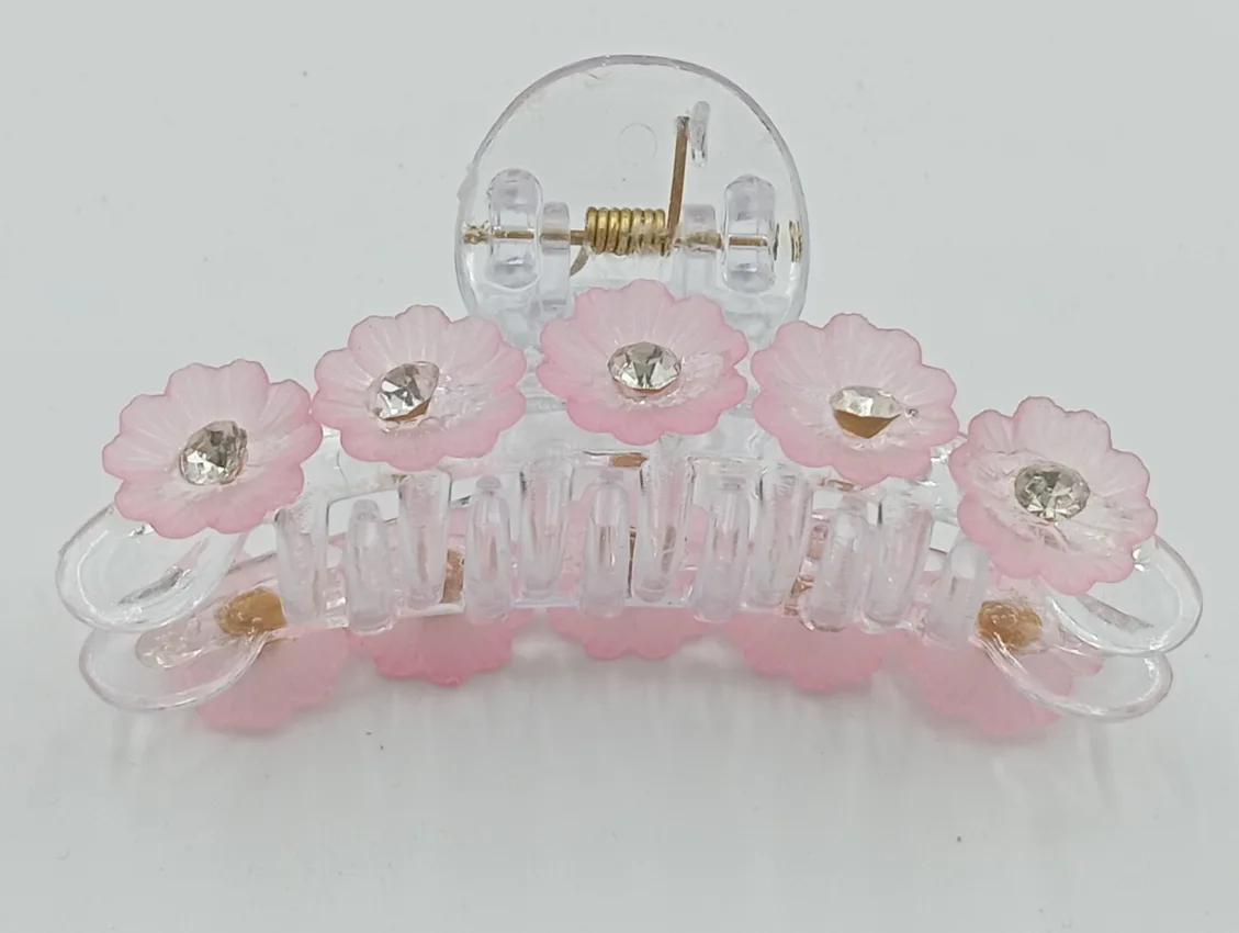 Floral Hair Claw Clip