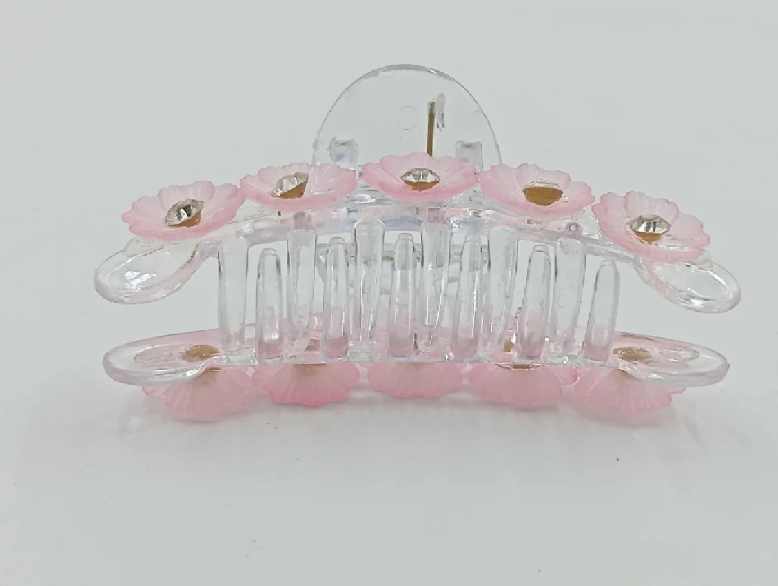 Floral Hair Claw Clip