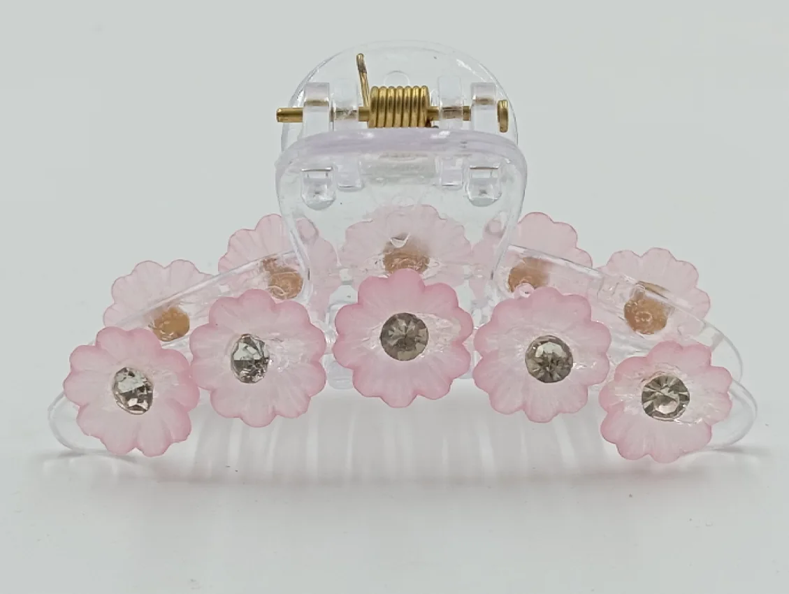 Floral Hair Claw Clip