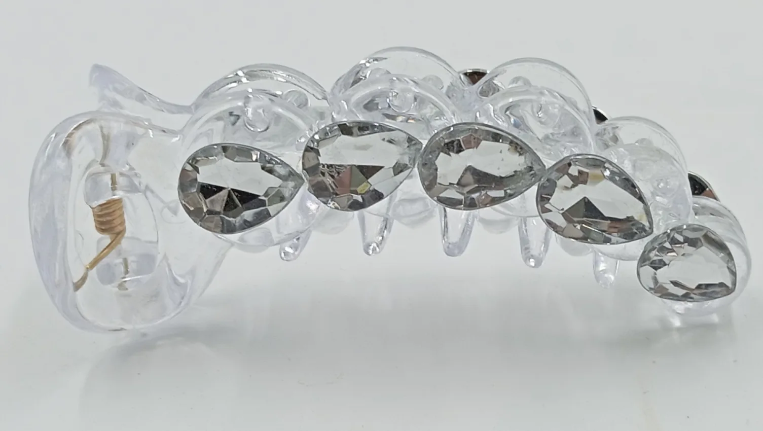 Crystal Hair Claw Clip