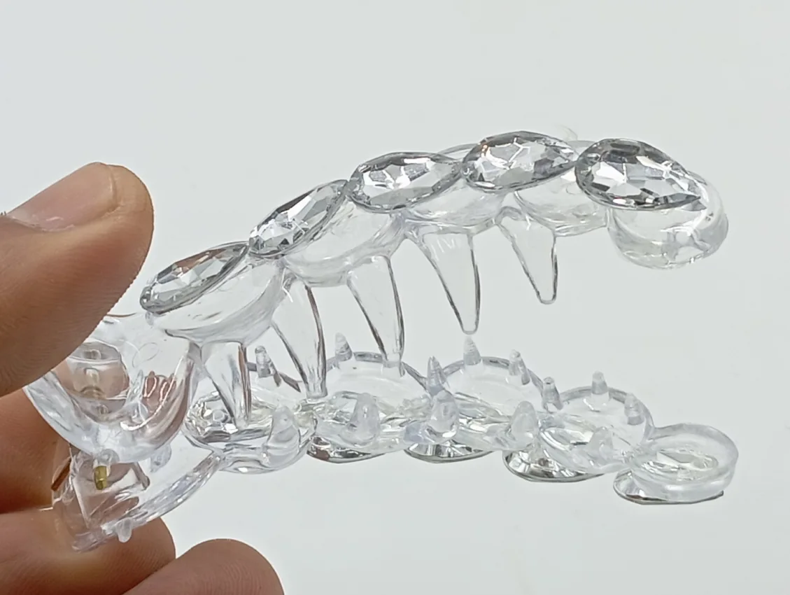 Crystal Hair Claw Clip