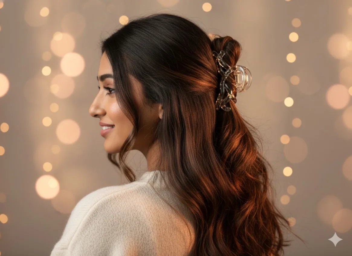 Transparent Hair Claw Clip