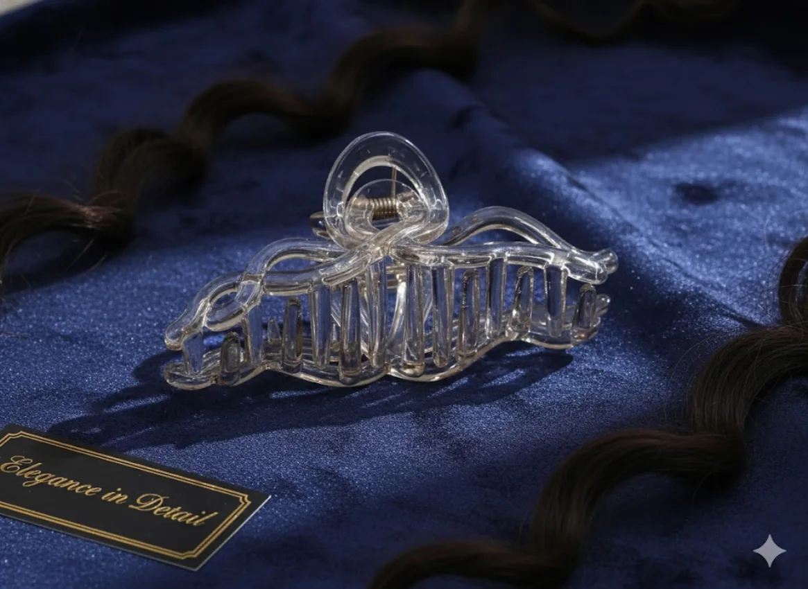 Transparent Hair Claw Clip