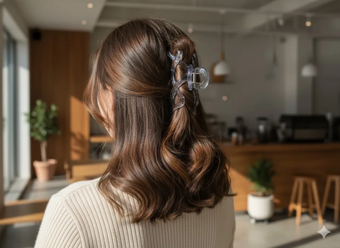 Transparent Hair Claw Clip