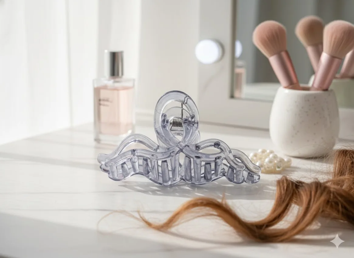Transparent Hair Claw Clip