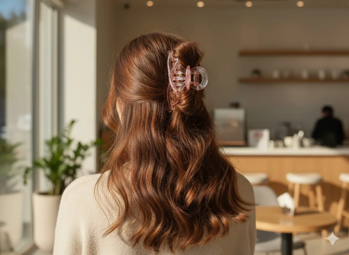 Transparent Hair Claw Clip