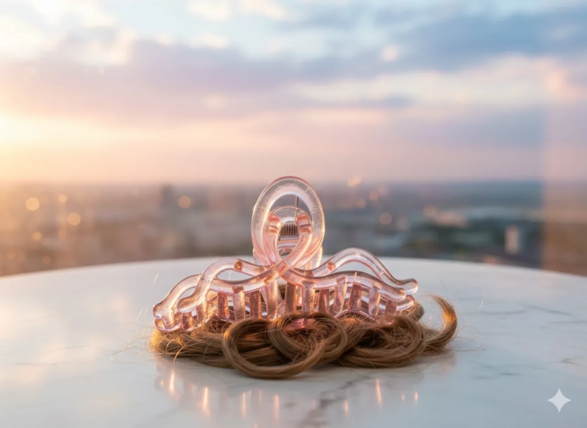 Transparent Hair Claw Clip
