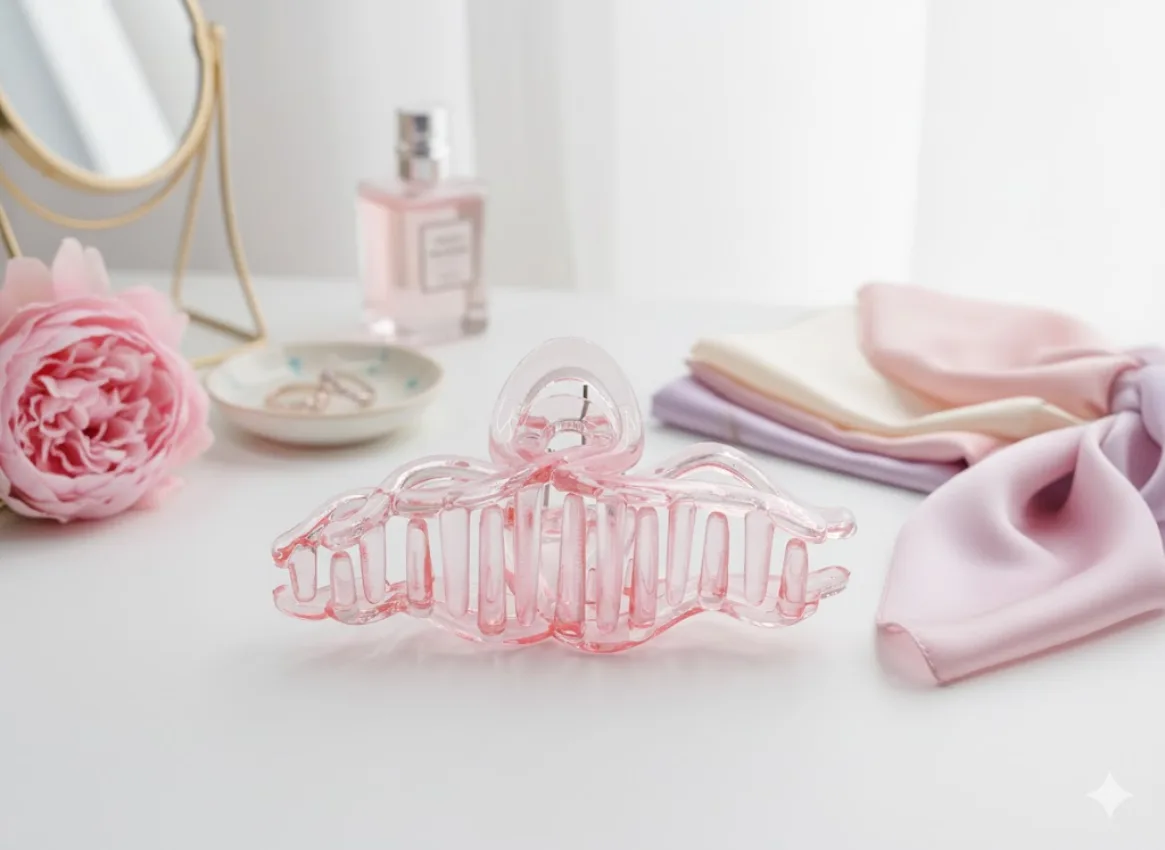 Transparent Hair Claw Clip