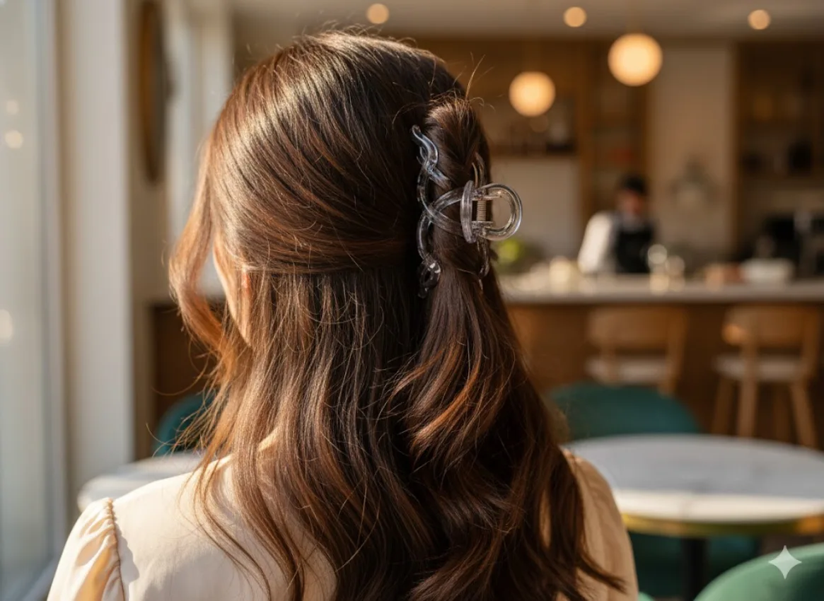Transparent Hair Claw Clip