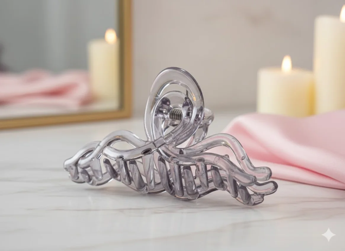 Transparent Hair Claw Clip