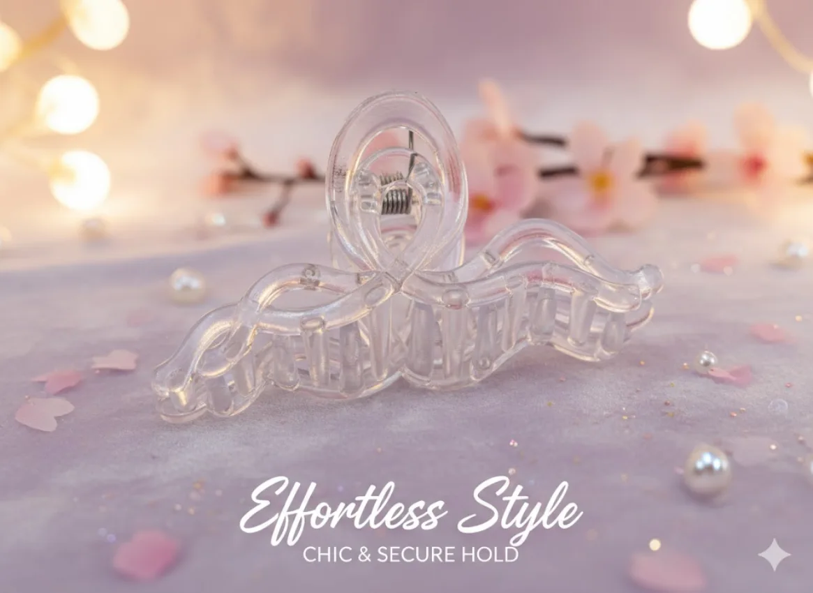 Transparent Hair Claw Clip