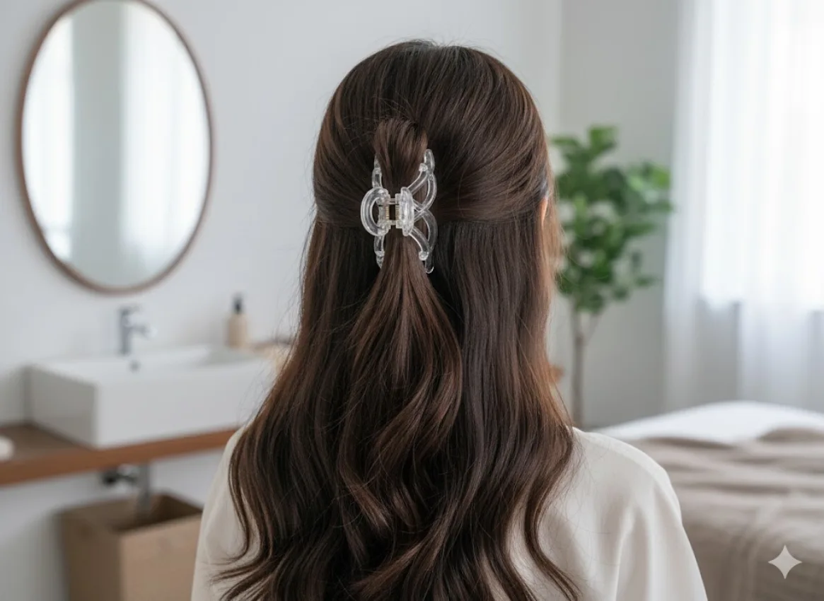 Transparent Hair Claw Clip