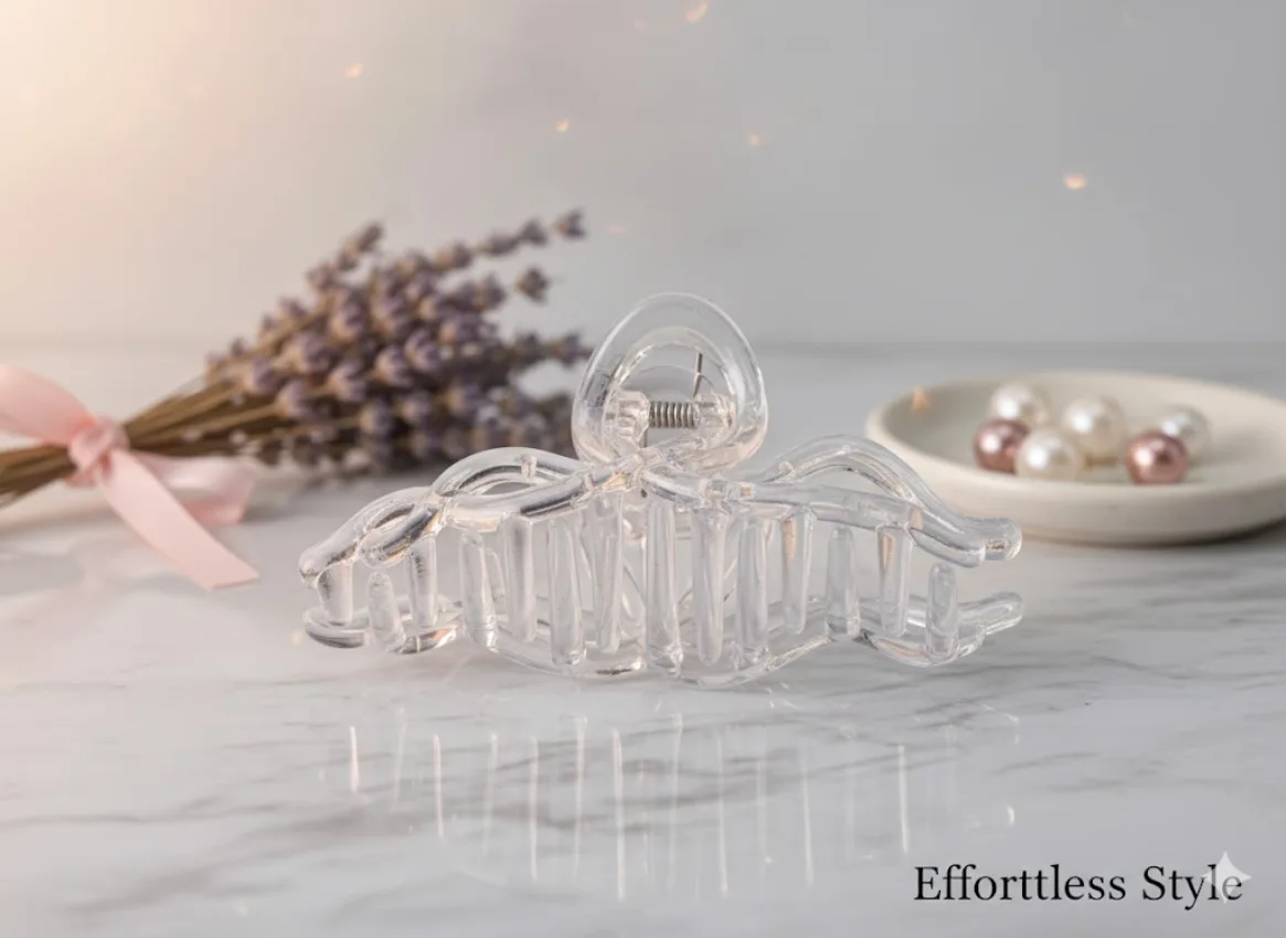 Transparent Hair Claw Clip