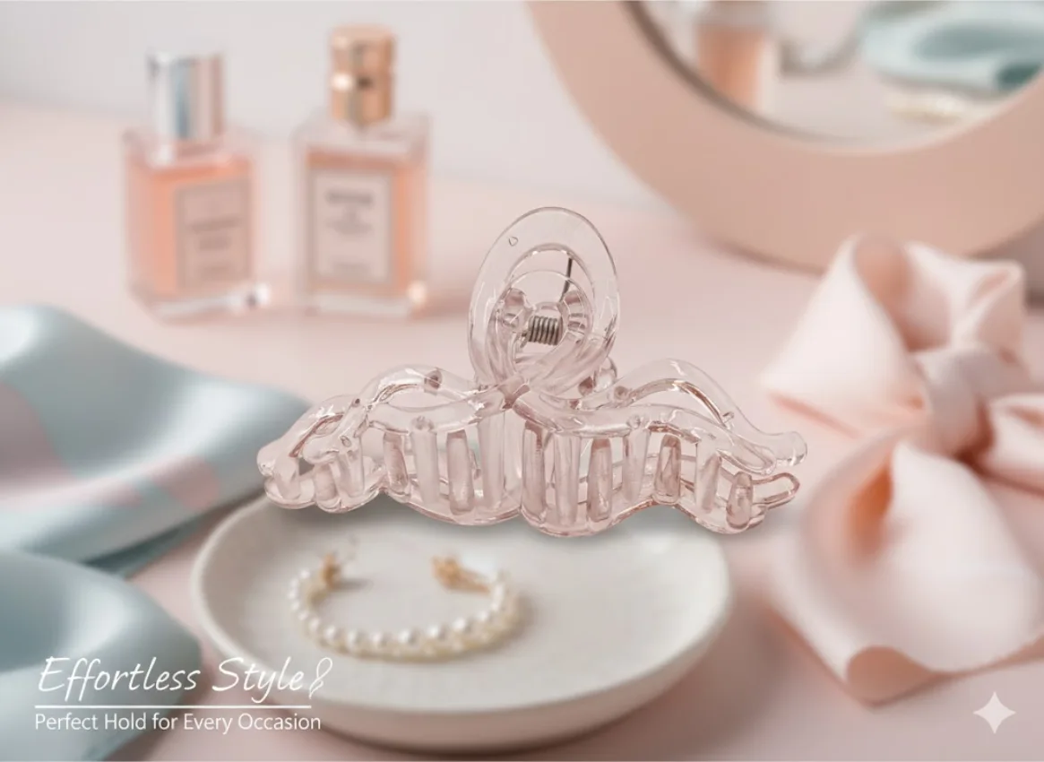 Transparent Hair Claw Clip