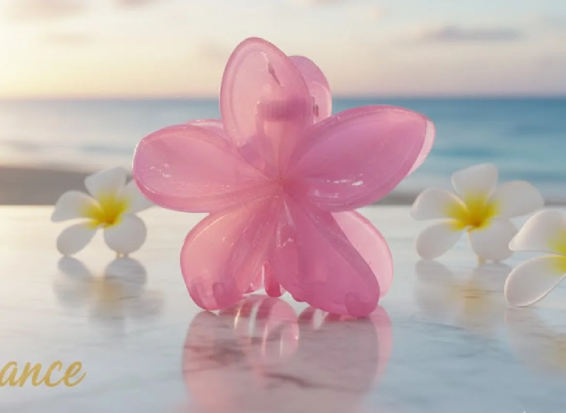 Flower Shaped Hair Clip