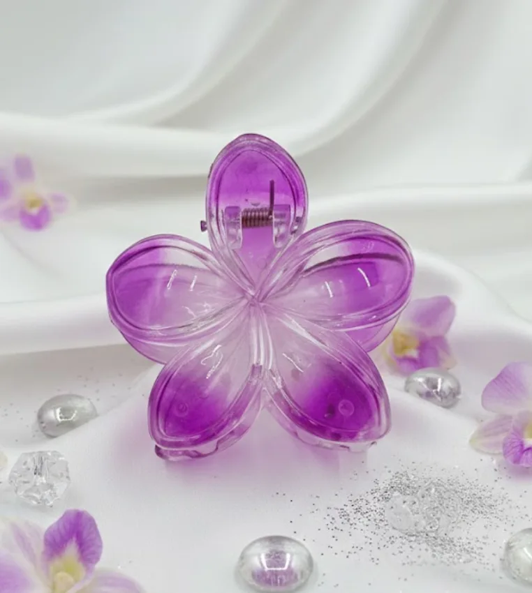 Flower Hair Claw Clip