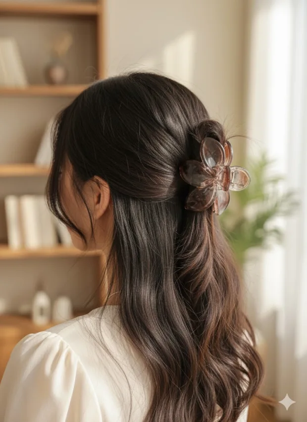 Floral Hair Clip