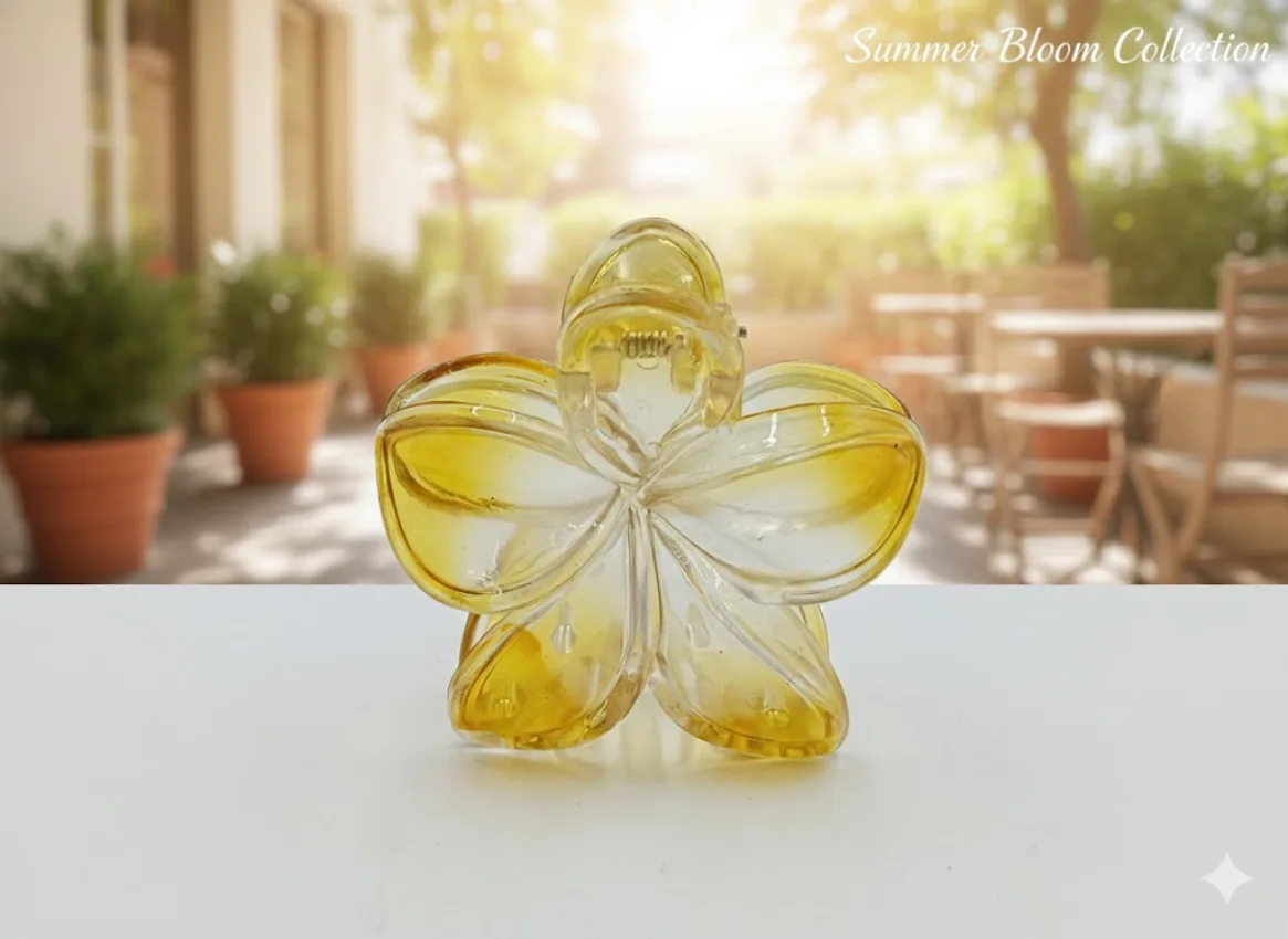 Floral Hair Claw