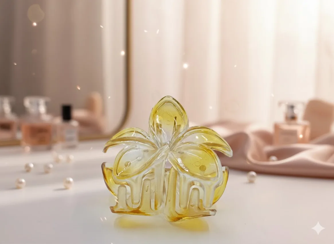 Floral Hair Claw