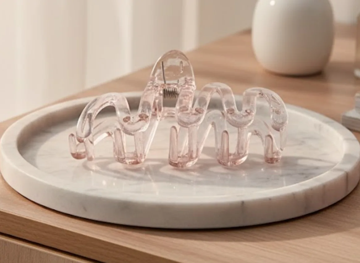 Transparent Hair Claw Clip