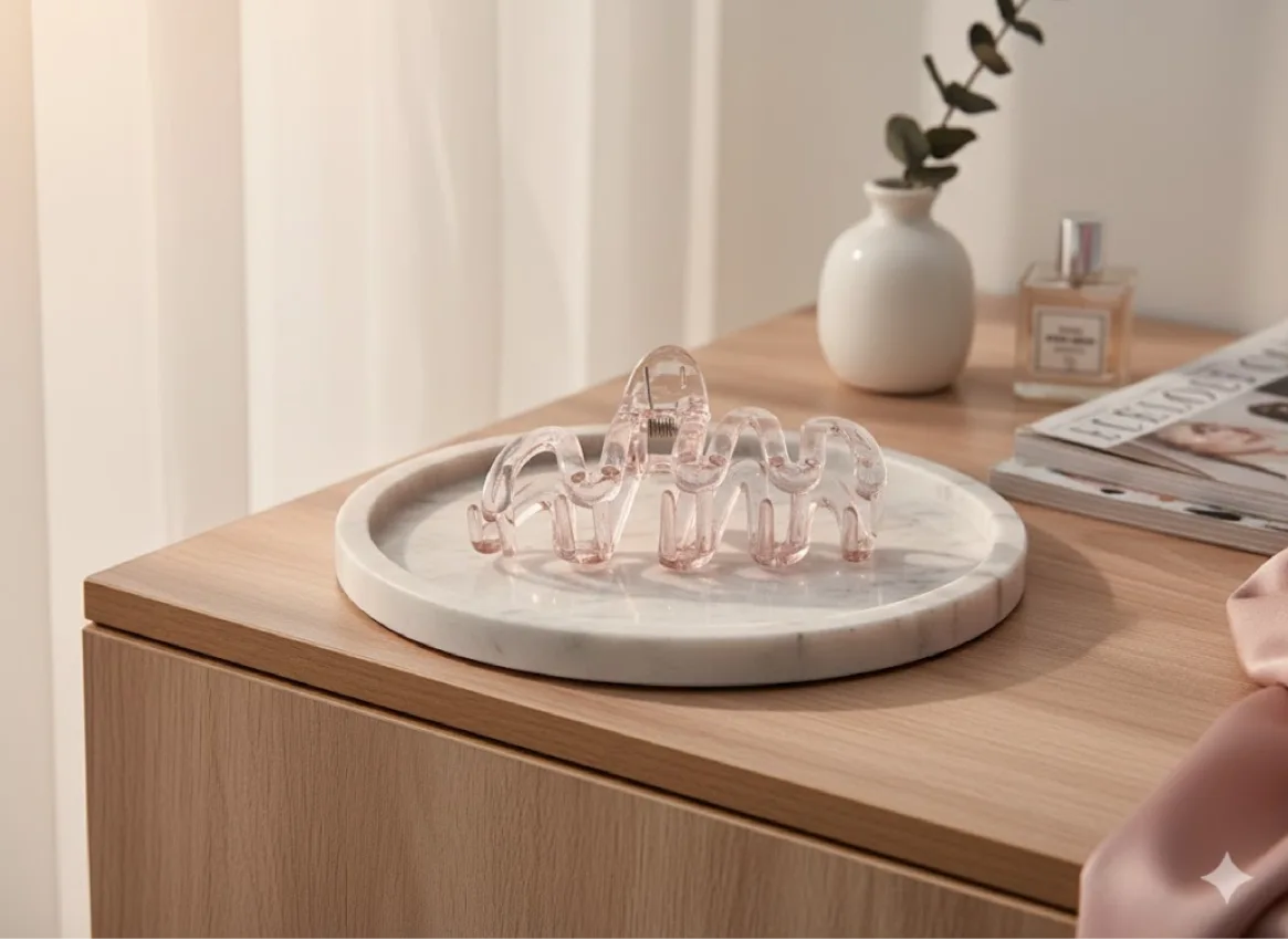 Transparent Hair Claw Clip