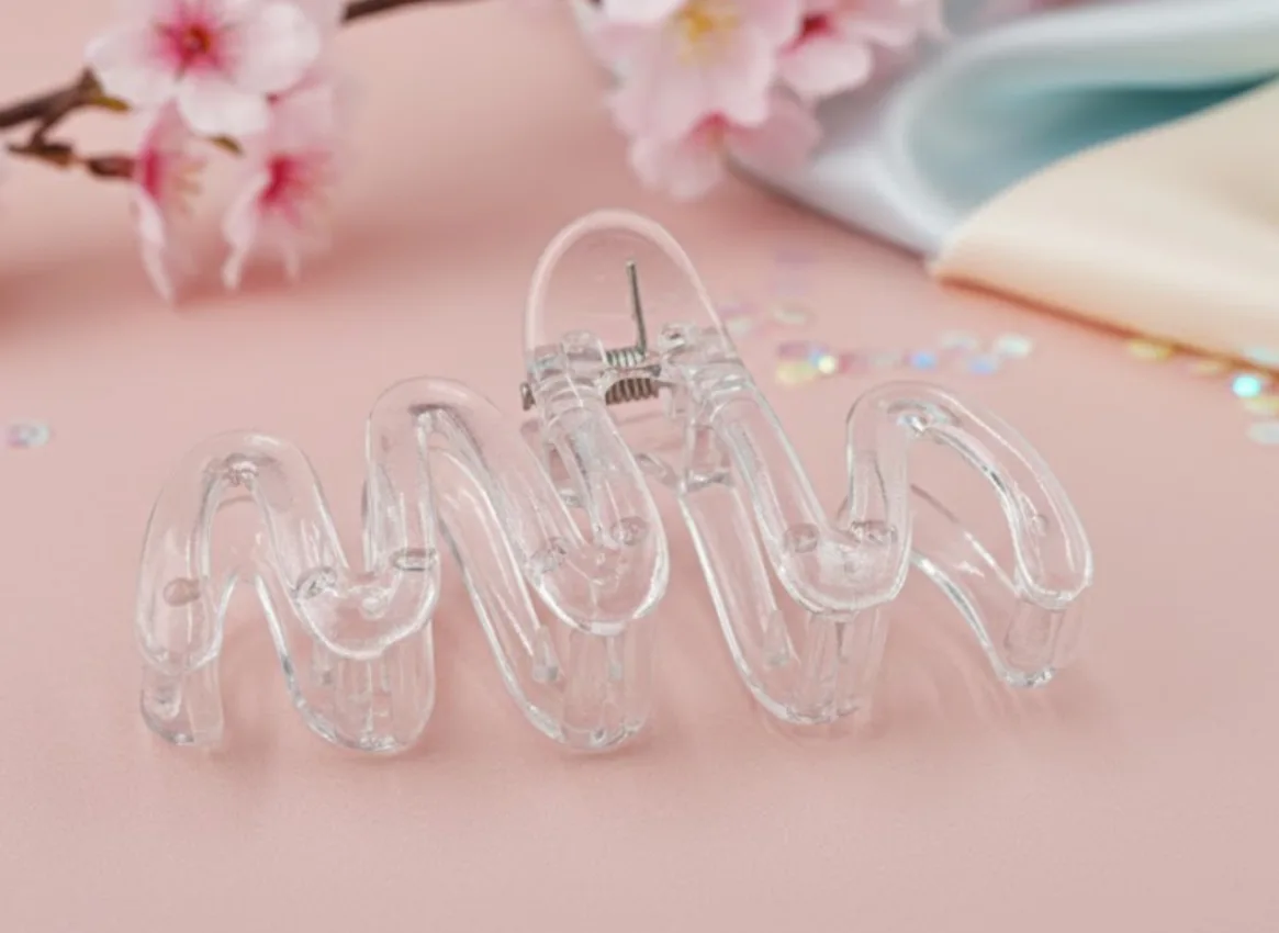 Transparent Hair Claw Clip
