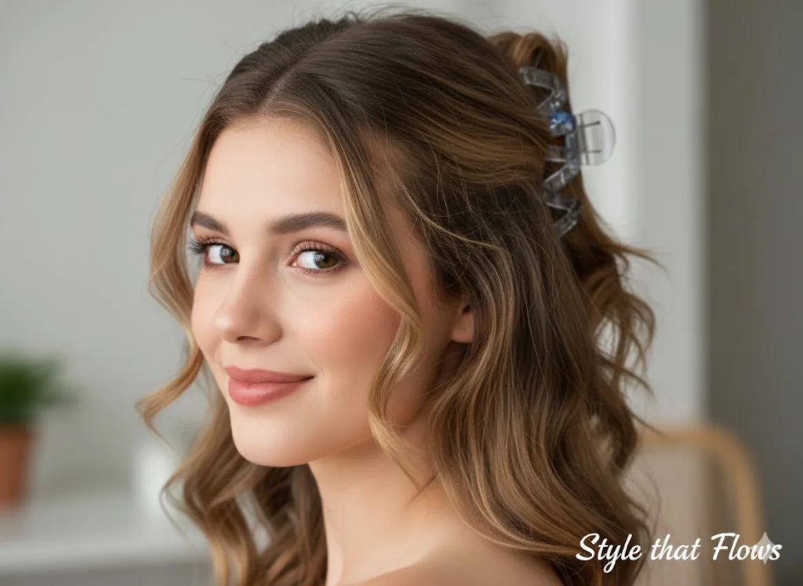 Transparent Hair Claw Clip