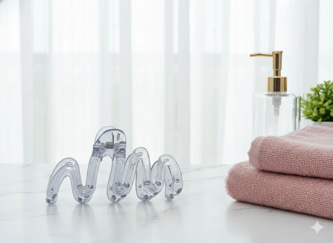 Transparent Hair Claw Clip