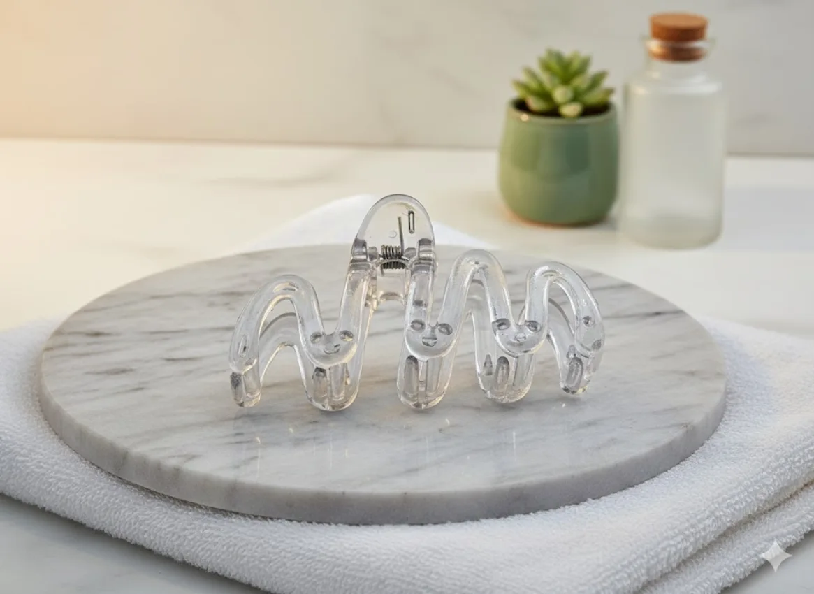 Transparent Hair Claw Clip