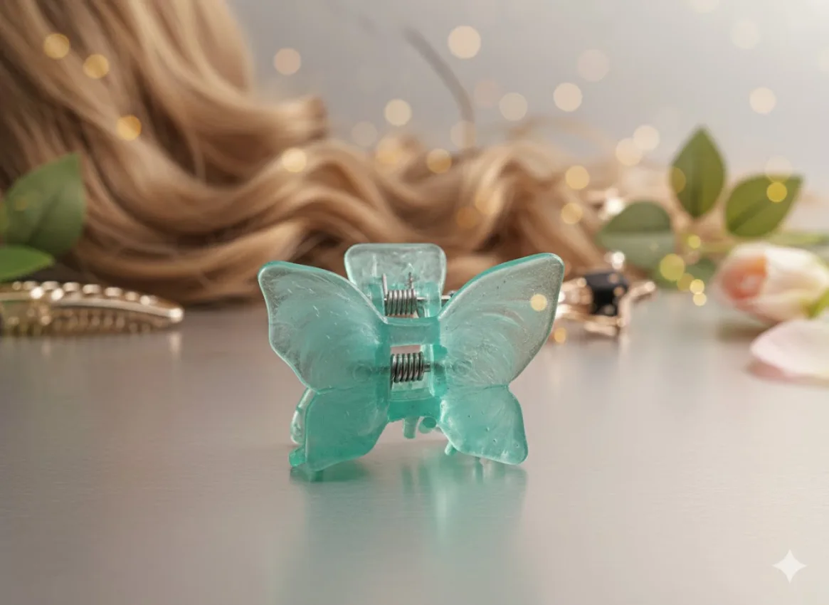 Butterfly Hair Claw Clip
