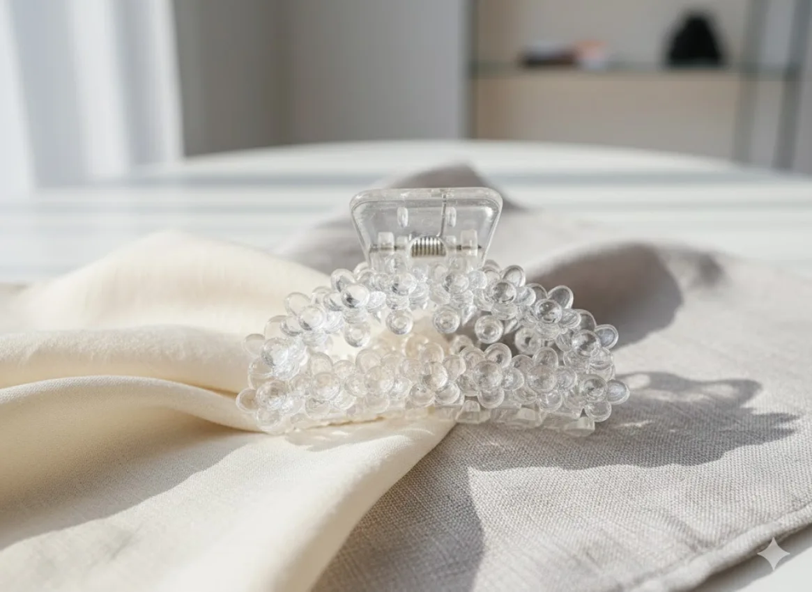 Clear Hair Claw Clip