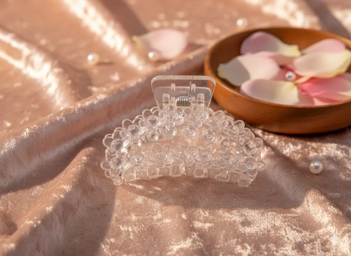 Clear Hair Claw Clip