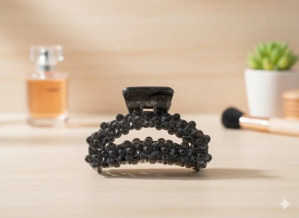Floral Hair Claw Clip