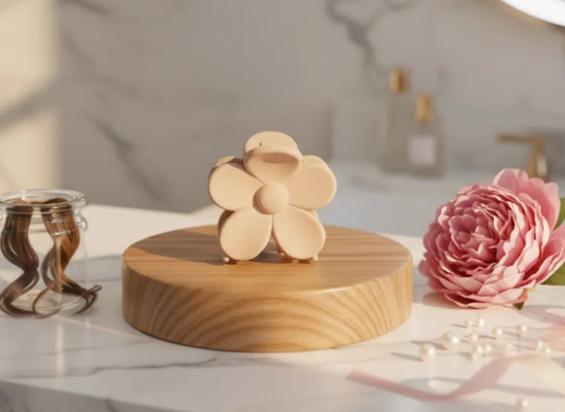 Flower Hair Clip
