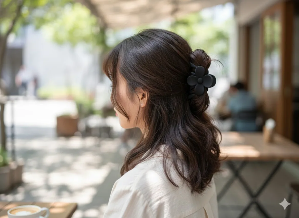 Flower Hair Clip