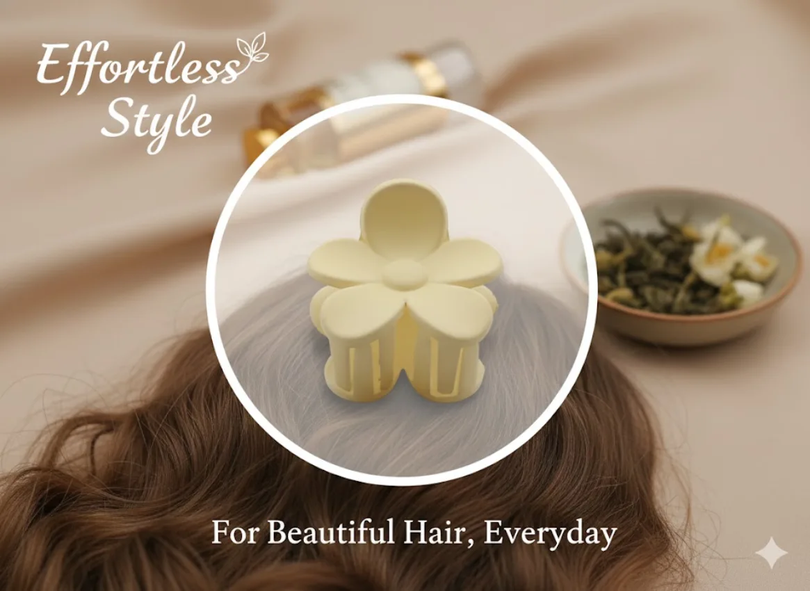 Flower Hair Clip