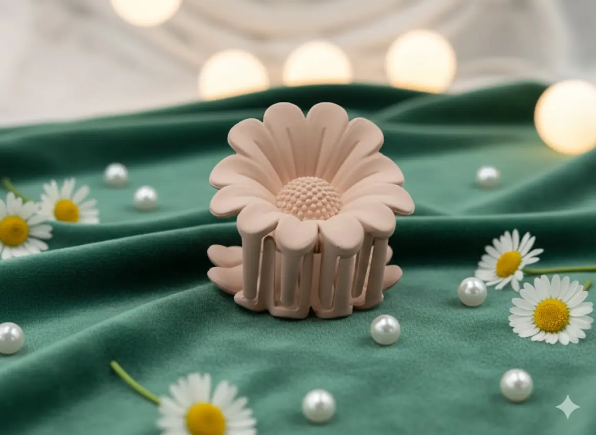 Flower Hair Clip