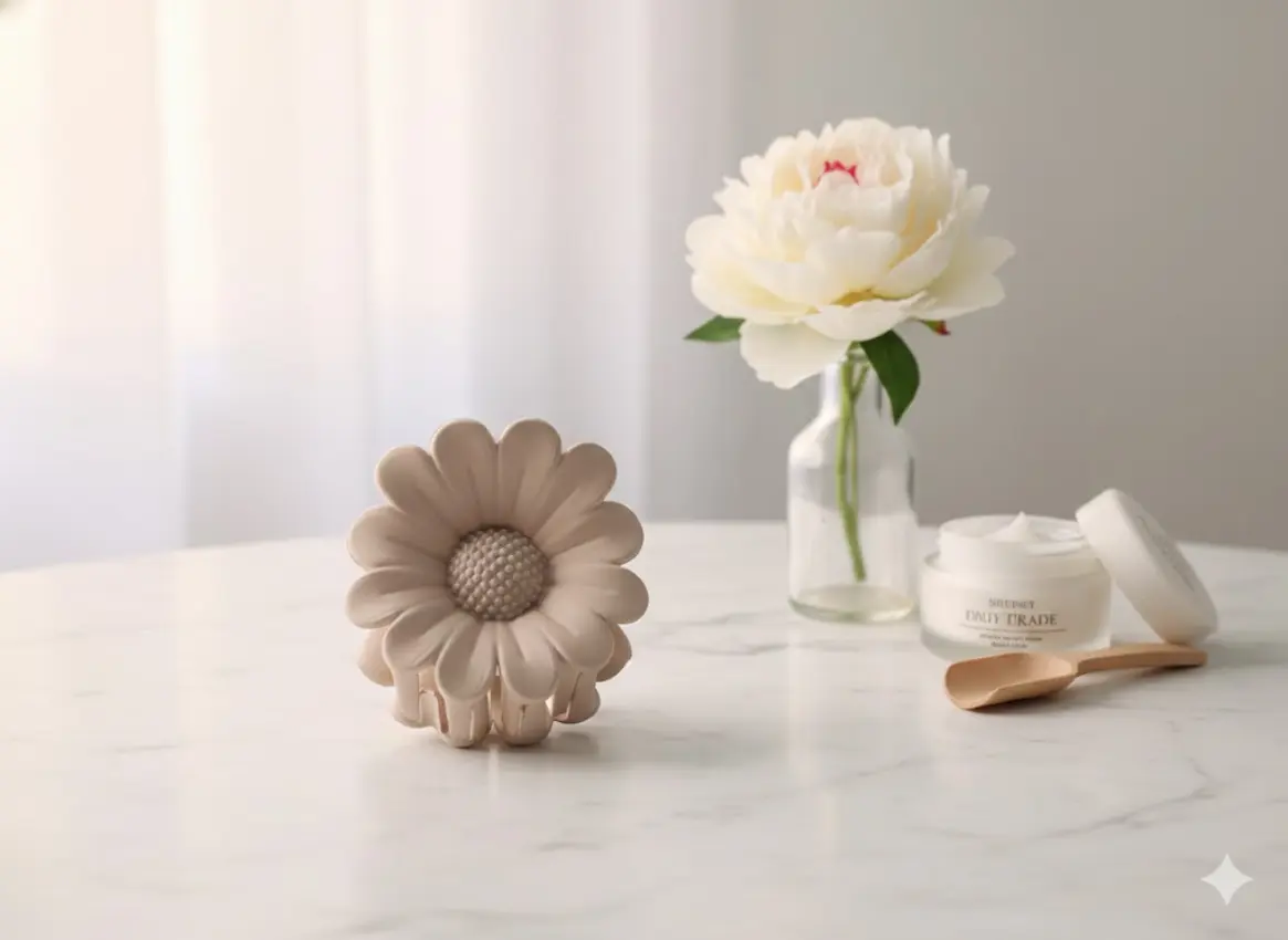 Flower Hair Clip