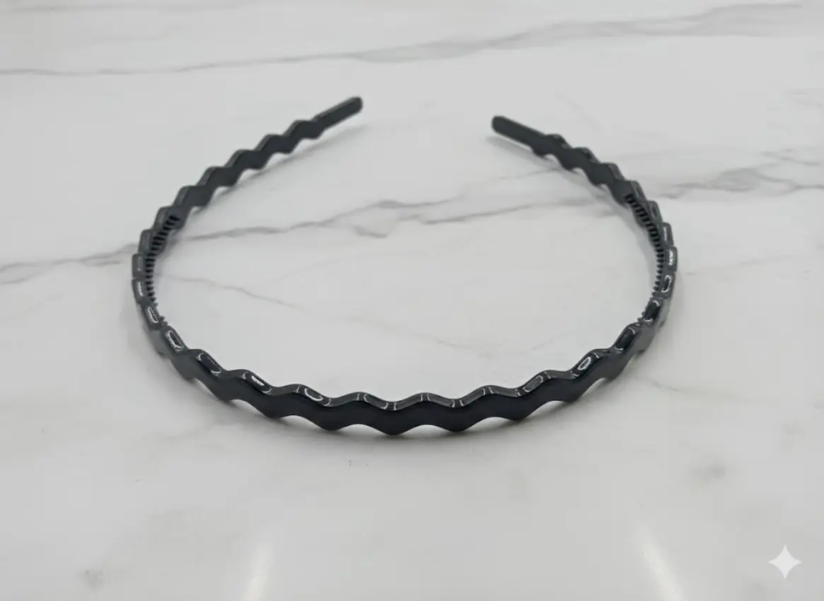 Wavy Metal Headband