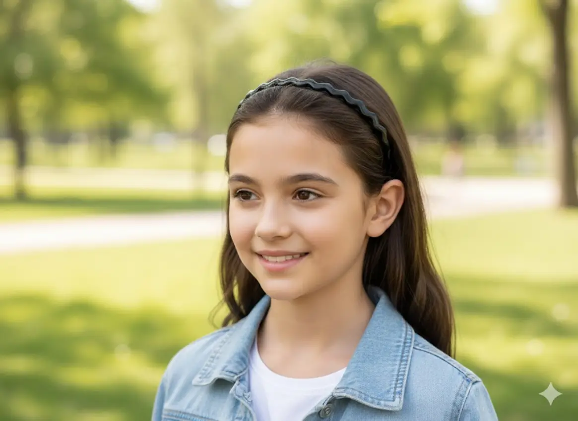 Wavy Metal Headband