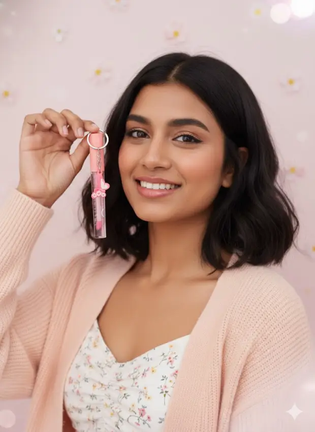 Butterfly Charm Lip Gloss Set