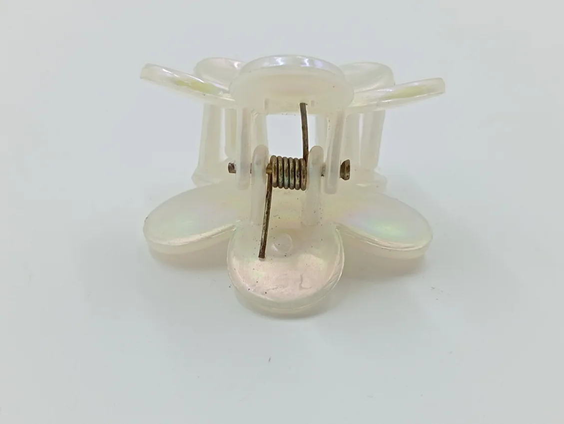 Pearlescent Flower Hair Clip