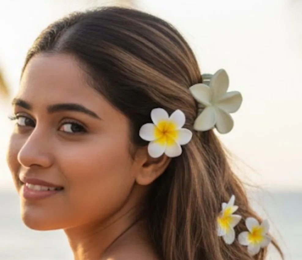 Flower Hair Clip