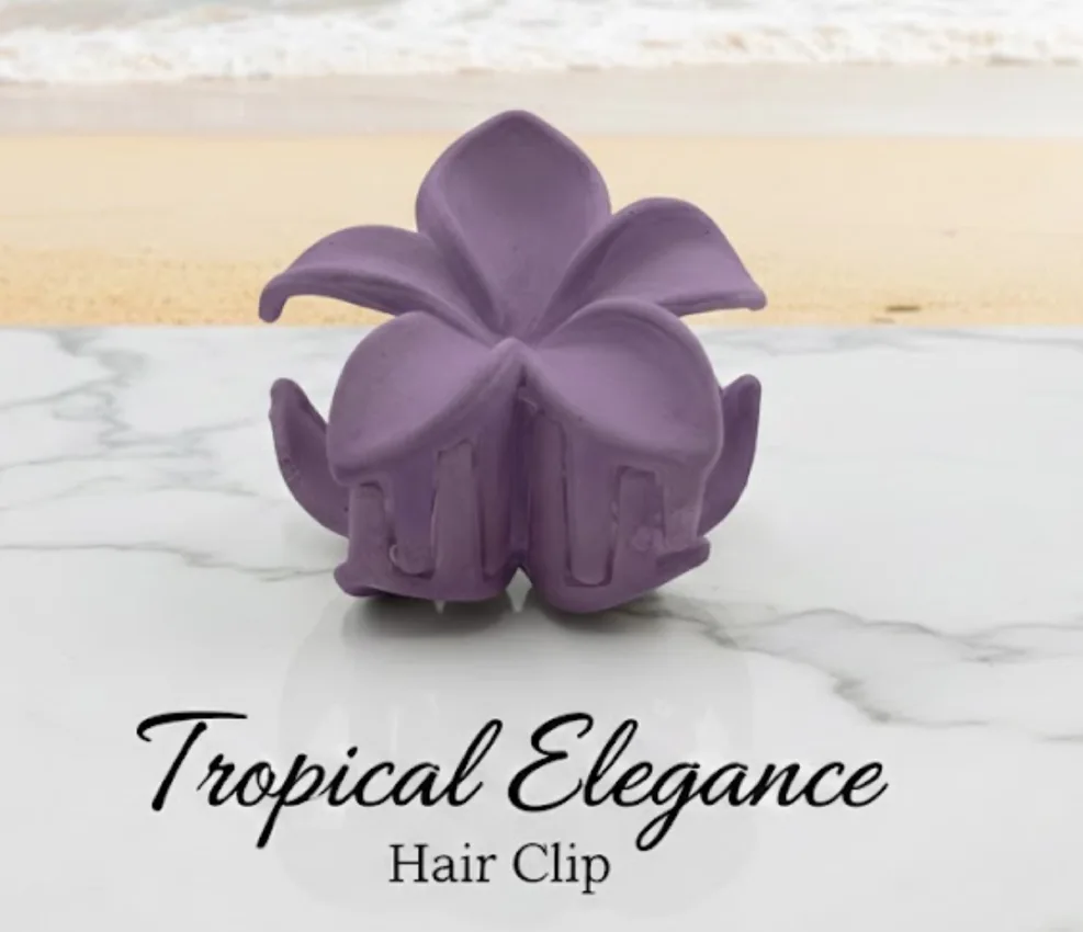 Flower Hair Clip