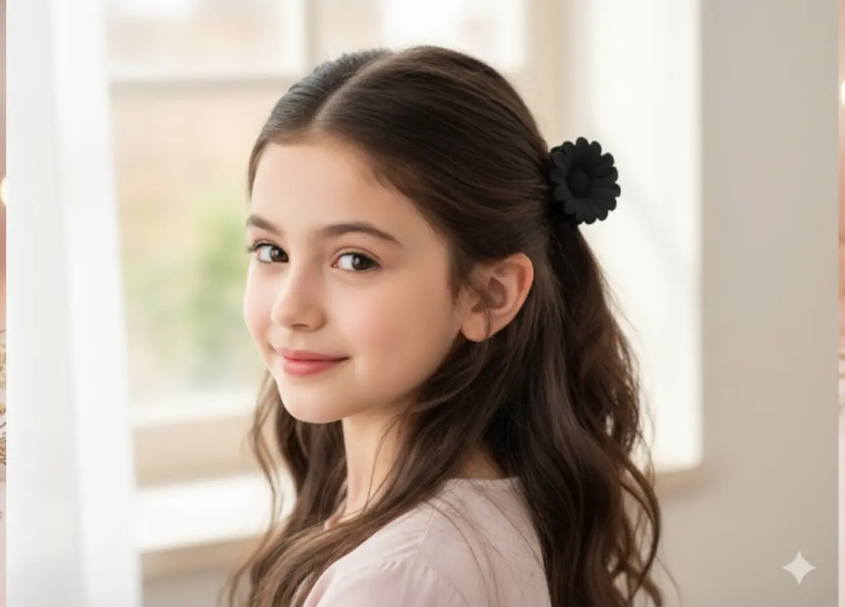 Flower Hair Clip