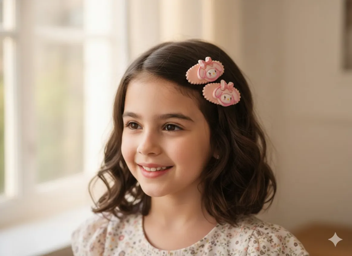 Cartoon Character Hair Clips