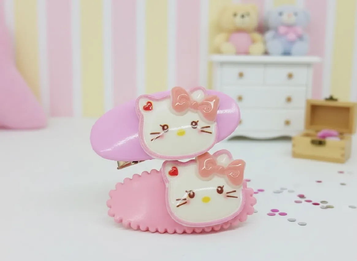 Cute Cat Hair Clips